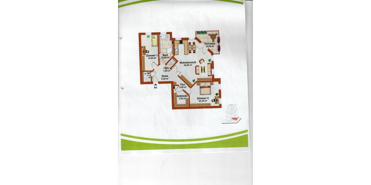 Erdgeschoßwohnung Altrip - 3 Zimmer, 115 m&sup2;, 398.000&euro; | Angebot:26393937