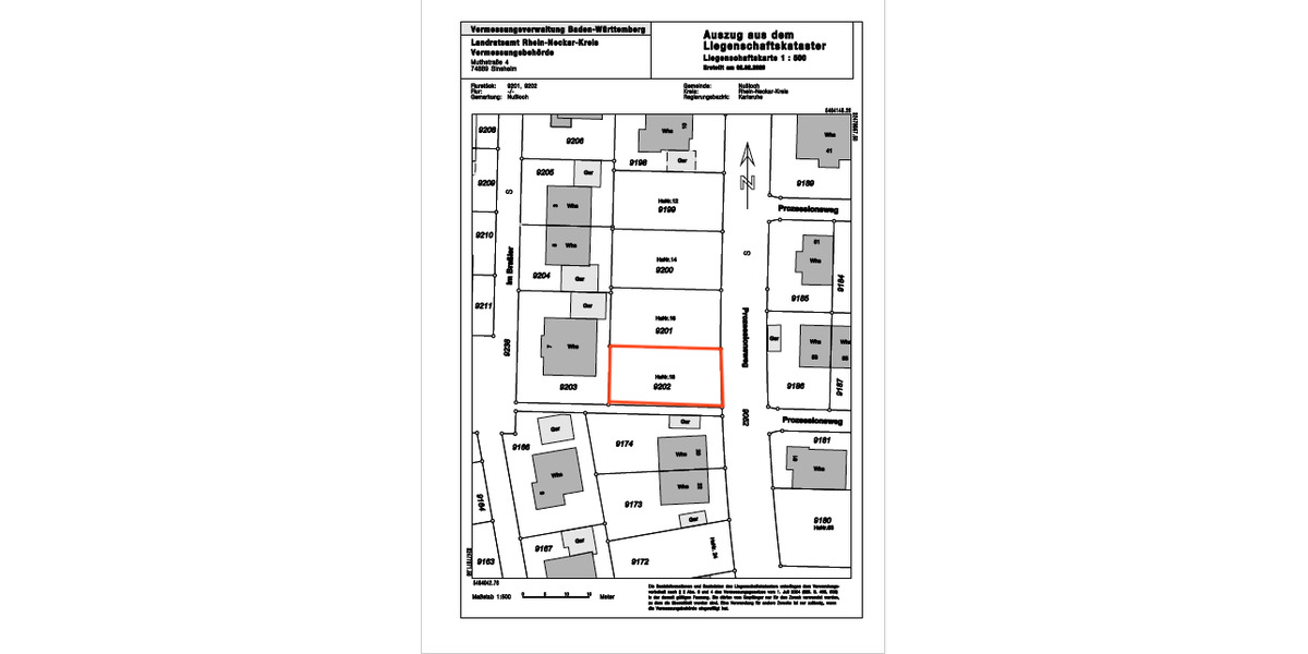Grundstück Nußloch - 429.000&euro; | Angebot:25668555