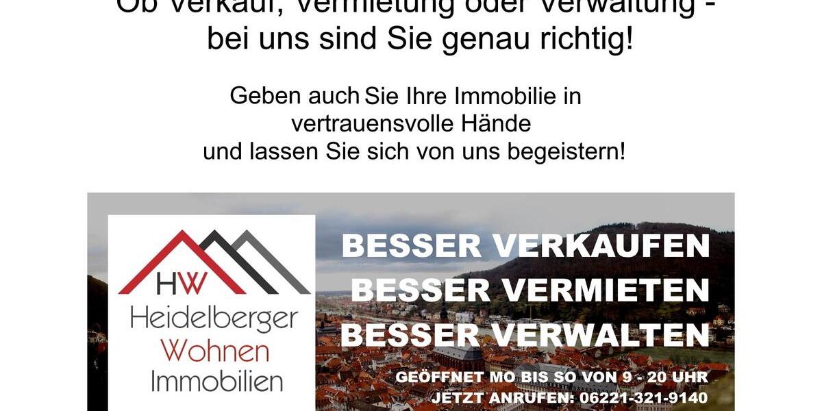 Schöne teilmöblierte 4 Zimmer Wohnung mit Garage in Heidelberg nahe Waldrand zu vermieten 4 zimmer