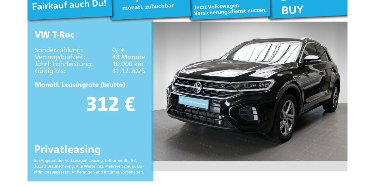 VW T-Roc 23.343 km 28.999 &euro; Mannheim 68309