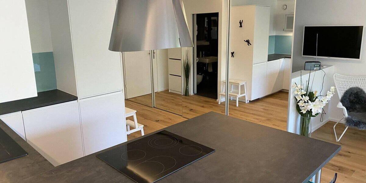 Terrassenwohnung Mannheim Neckarstadt - 1 Zimmer, 49 m&sup2;, 1.050&euro; | Angebot:26200085