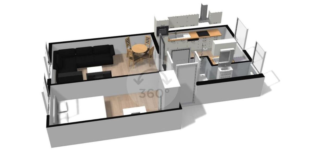 Etagenwohnung Mannheim Herzogenried - 2 Zimmer, 53 m&sup2;, 665&euro; | Angebot:25475774