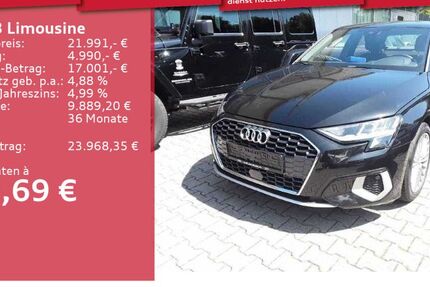 Audi A3 49.455 km 20.792 € Weinheim 69469