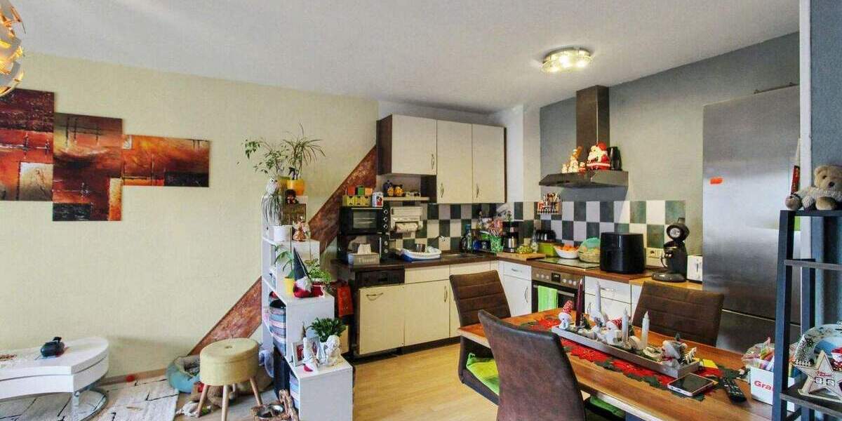 Vermietete, gepflegte Etagenwohnung als Investment im schönen Bobenheim-Roxheim 2 zimmer