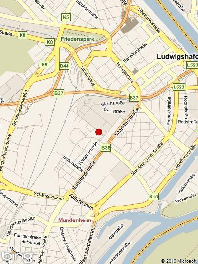 Etagenwohnung Ludwigshafen am Rhein Parkinsel - 2 Zimmer, 45 m&sup2;, 437&euro; | Angebot:25938758