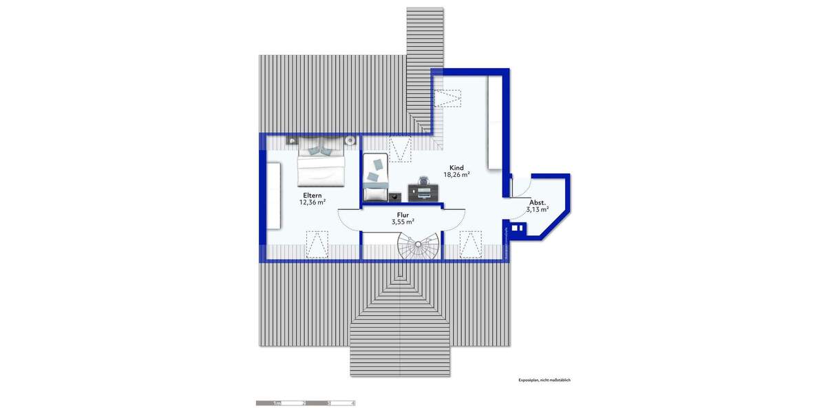 ***Modernes Wohnen auf zwei Ebenen*** 4 Zimmer-Maisonette-Wohnung mit Dachterrasse *** 4 zimmer