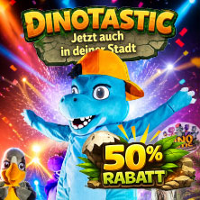 Dinotastic Live! Die Reise zum Feuervulkan 05.02.2027 Congress Center Rosengarten Mannheim
