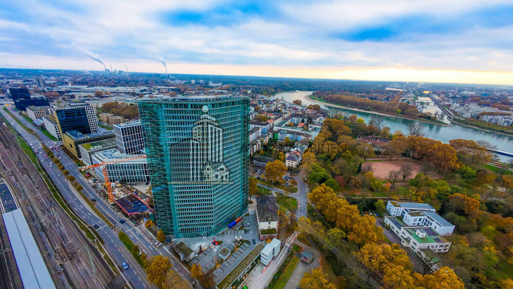 ATIK: Exklusivität mit atemberaubendem Panorama - Repräsentative Büroflächen im Victoria-Turm - Gewerbeobjekt Mannheim / Lindenhof Lindenhof | Angebot:26267252