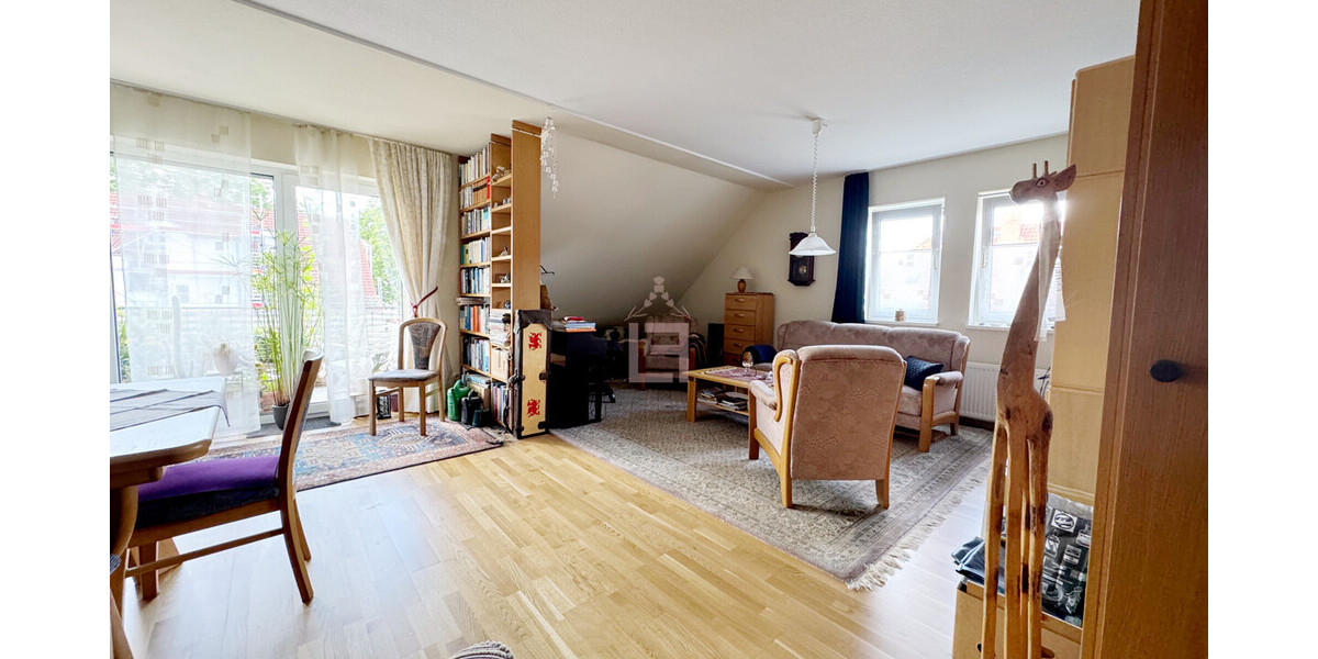 Charmante Maisonette-Wohnung mit Loggia und Tiefgaragenstellplatz in ruhiger Wohnlage von Worms - Maisonettenwohnung Worms Westliche Vororte | Angebot:27109764