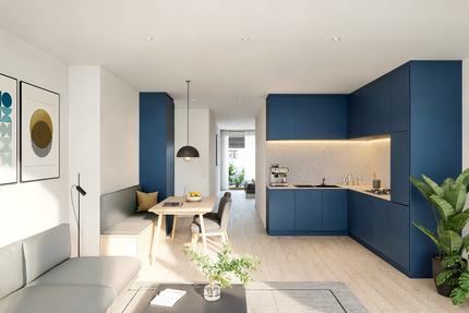 Wohnung Heidelberg Bahnstadt - 3 Zimmer, 56 m&sup2;, 481.790&euro; | Angebot:26206958