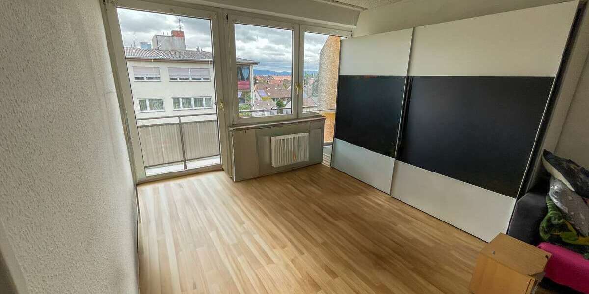 Etagenwohnung Mannheim / Käfertal Käfertal - 1 Zimmer, 38 m&sup2;, 80.000&euro; | Angebot:25375019