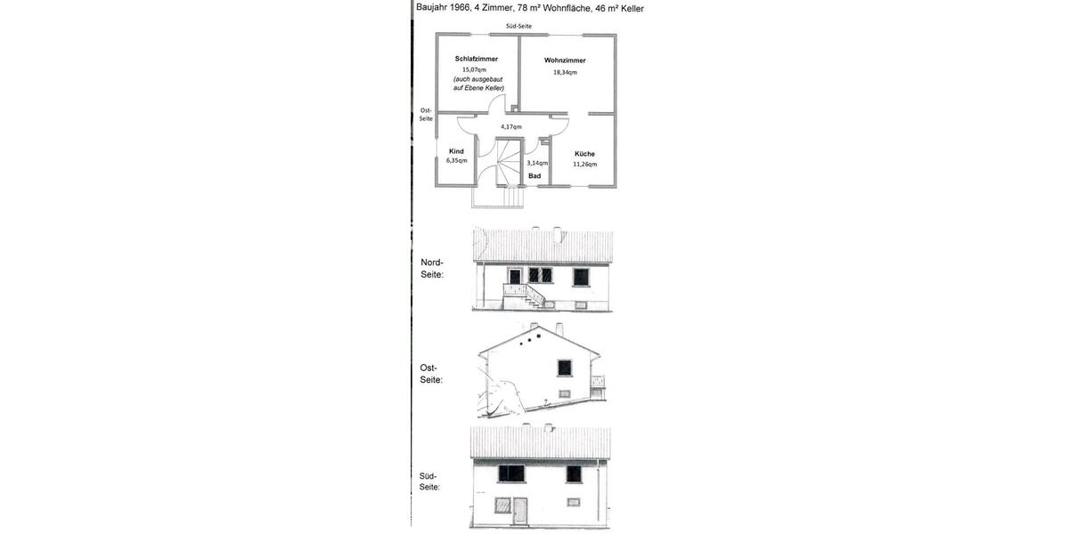 Einfamilienhaus Weinheim - 4 Zimmer, 110 m&sup2;, 1.700&euro; | Angebot:26321766