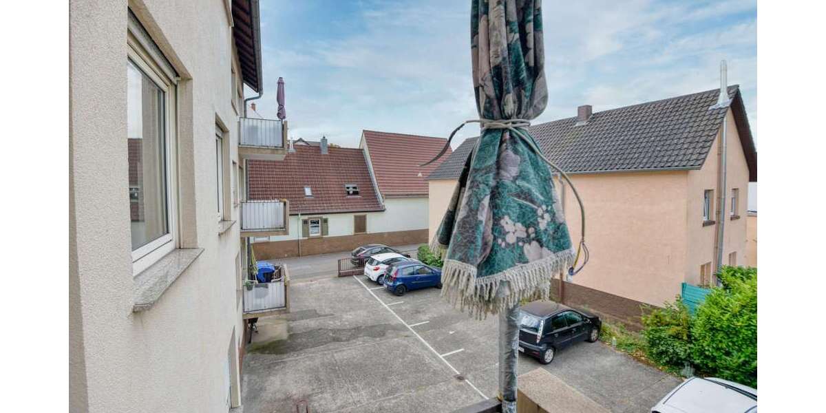 Praktisch geschnittene 2-Zimmer-Wohnung an der Grenze zur Gartenstadt mit Balkon und Stellplatz - Terrassenwohnung Mannheim Gartenstadt | Angebot:27280338