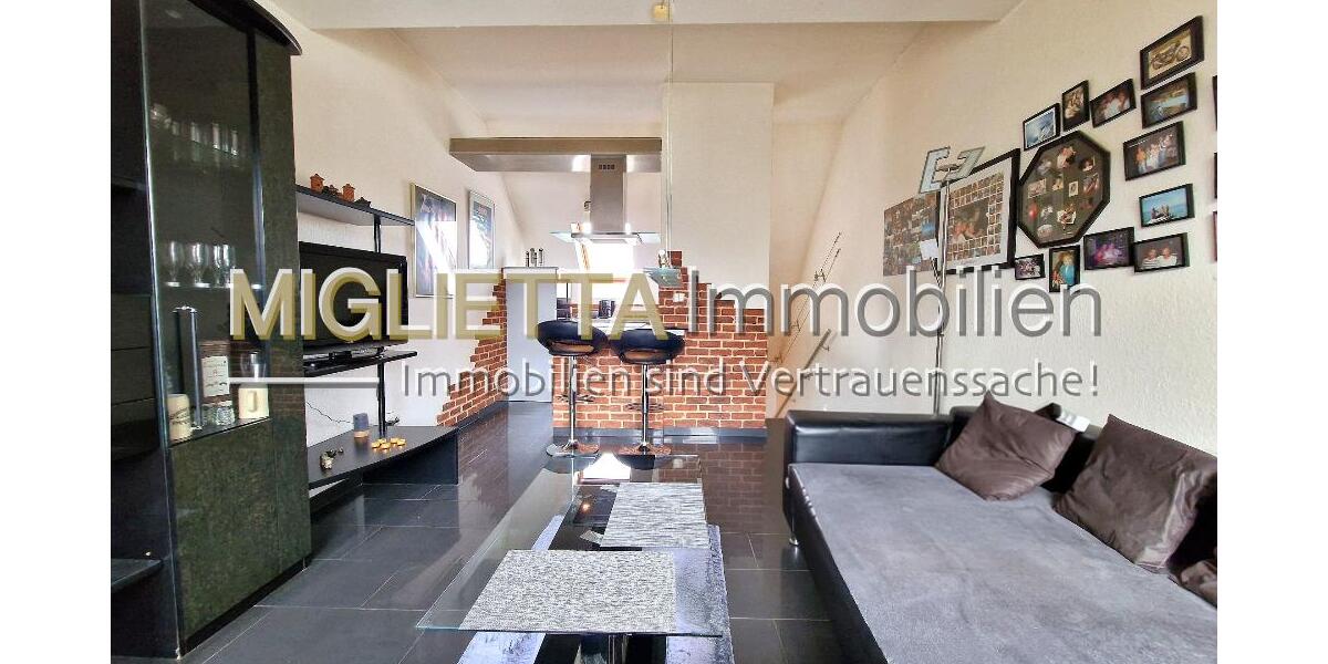 Charmantes Raumwunder über zwei Ebenen mit Parkblick - Etagenwohnung Ludwigshafen Friesenheim | Angebot:26844354