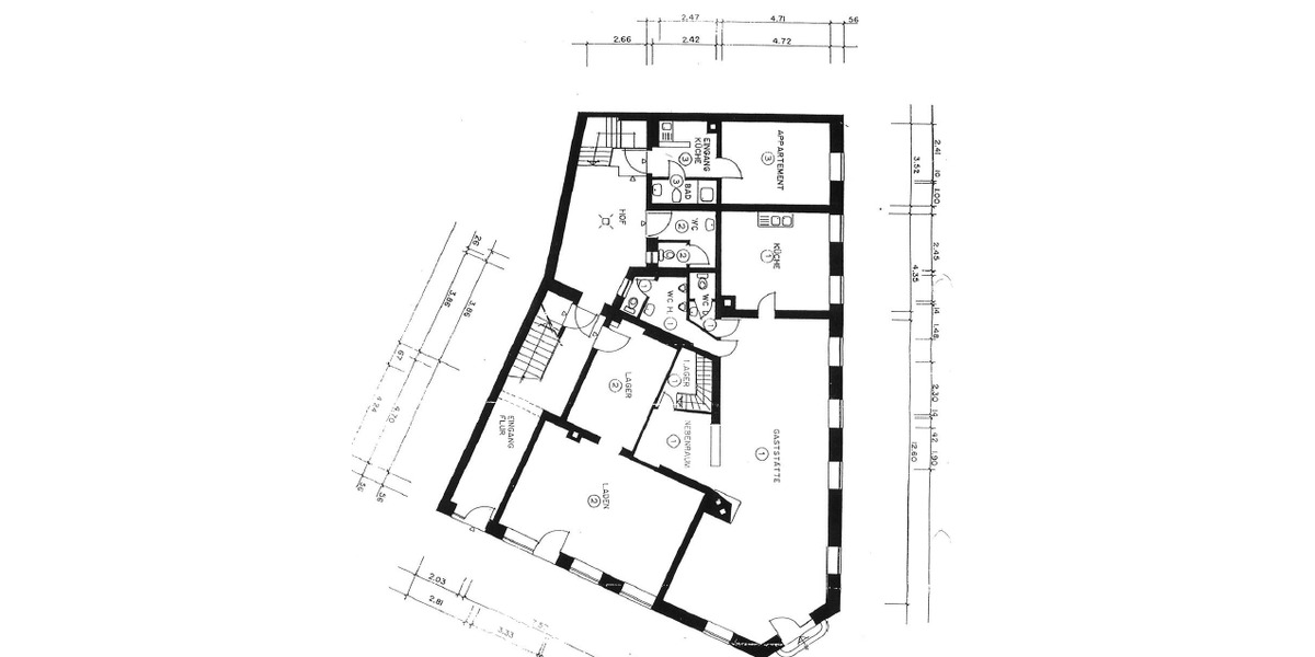 Gewerbeobjekt Mannheim Jungbusch - 2 Zimmer, 1.650.000&euro; | Angebot:25770803