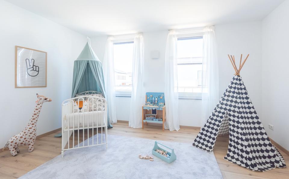 Miete statt Kauf: Moderne Neubau-Doppelhaushälfte mit Garten in Biblis ab sofort zur Vermietung 5.5 zimmer