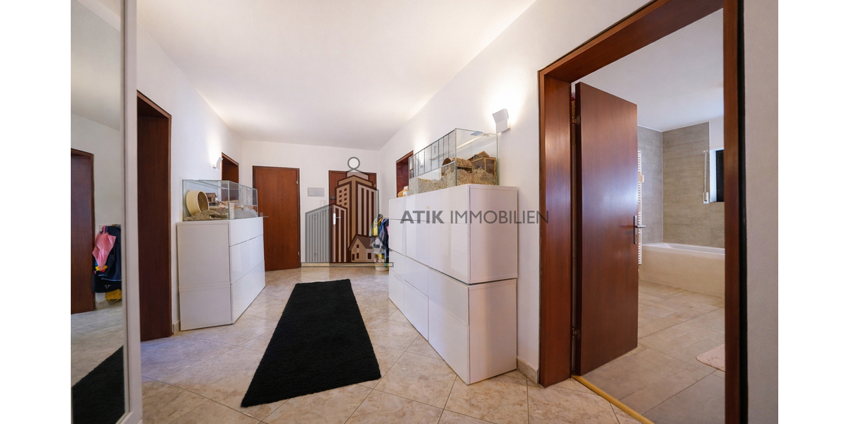 ATIK: Charmante 4-Zimmer-Erdgeschosswohnung mit sonnigem Südbalkon - Erdgeschoßwohnung Ketsch | Angebot:26128356