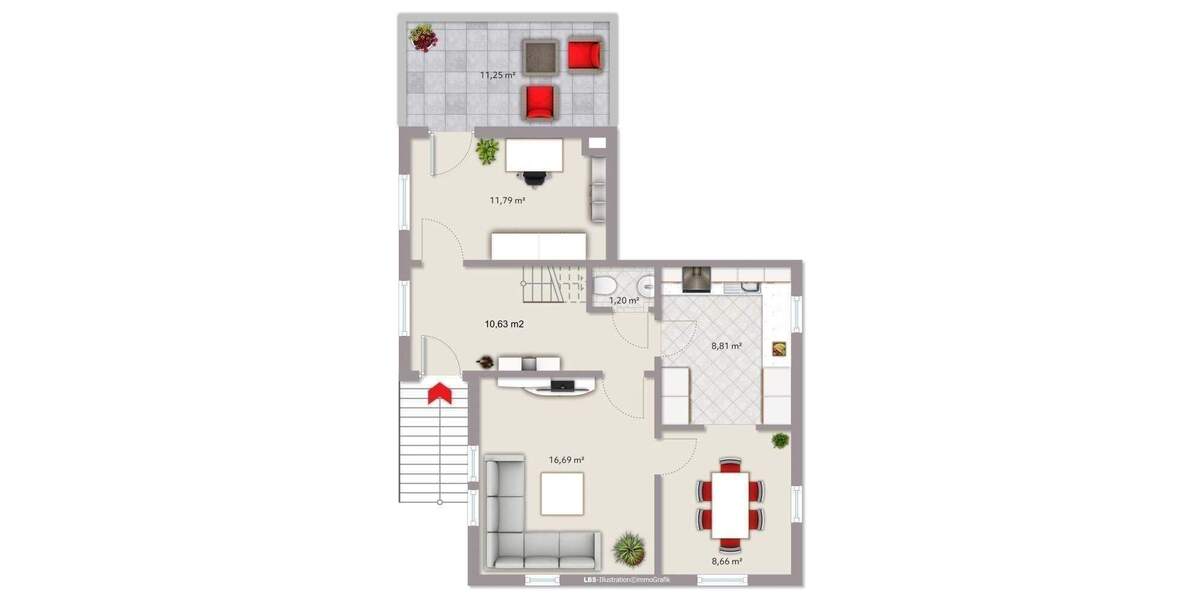Mehrfamilienhaus, Wohnhaus Wald-Michelbach Unter-Schönmattenwag - 5 Zimmer, 120 m&sup2;, 252.000&euro; | Angebot:25336208