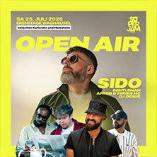 SIDO, Gentleman, Afrob & Ferris MC, DJ Desue - Superjam Waghäusel 2026 25.07.2026 Eremitage Waghäusel