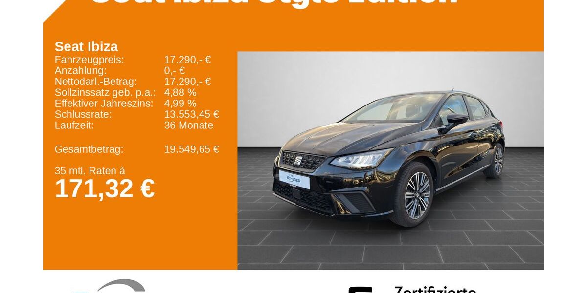 Seat Ibiza 32.826 km 16.600 &euro; Ludwigshafen 67063