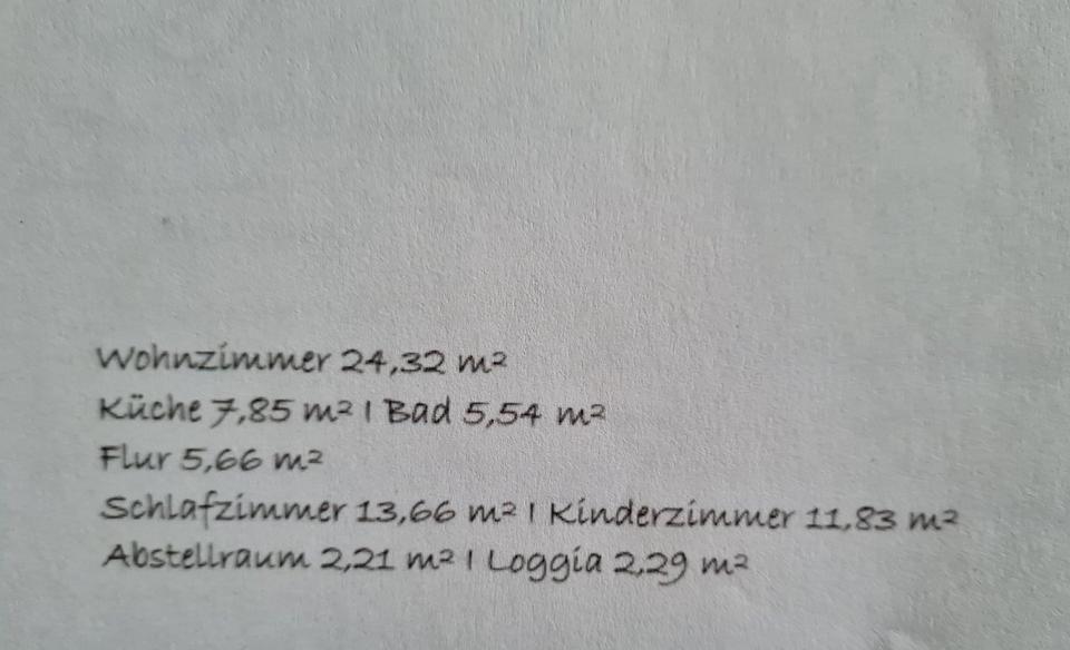 Eigentumswohnung 3 zimmer