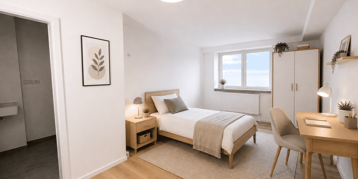Etagenwohnung Mannheim Hochstätt - 1 Zimmer, 16 m&sup2;, 499&euro; | Angebot:27109889