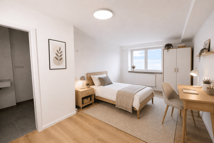 Wohnung Mannheim Hochstätt - 1 Zimmer, 16 m&sup2;, 499&euro; | Angebot:27109889