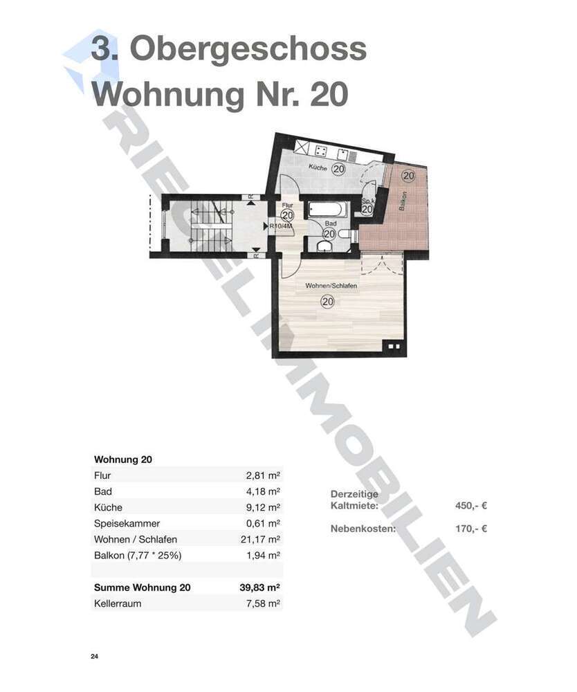 Wohnung zum Kaufen in Mannheim Neckarau 174.000 € 39.83 m²