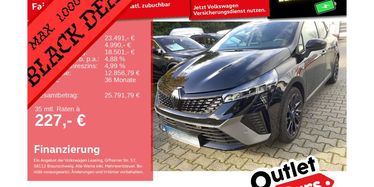 Renault Clio 2.851 km 23.491 &euro; Mannheim 68309