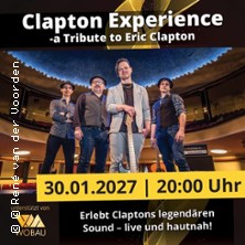 Clapton Experience - A Tribute to Eric Clapton 23.10.2026 7er Club Mannheim