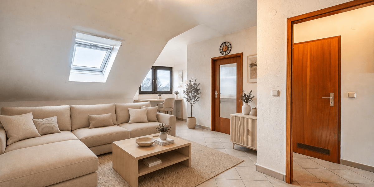 Etagenwohnung Mannheim Rheinau - 2 Zimmer, 48 m&sup2;, 146.500&euro; | Angebot:27000594
