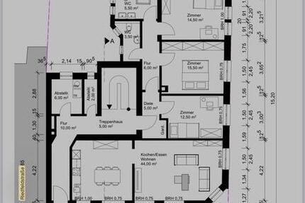 Wohnung Mannheim Herzogenried - 4 Zimmer, 115 m&sup2;, 350.000&euro; | Angebot:25404677