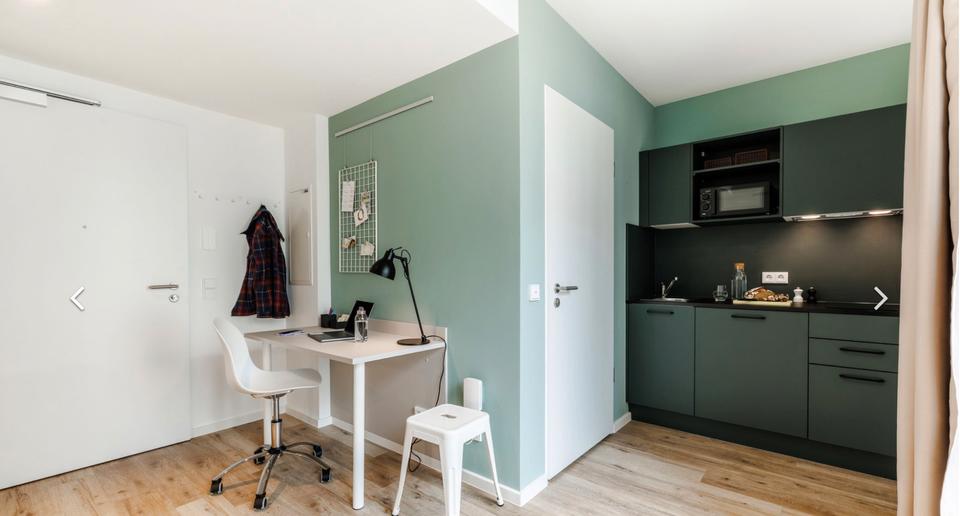 Etagenwohnung Ludwigshafen am Rhein Parkinsel - 1 Zimmer, 17 m&sup2;, 671&euro; | Angebot:25961744