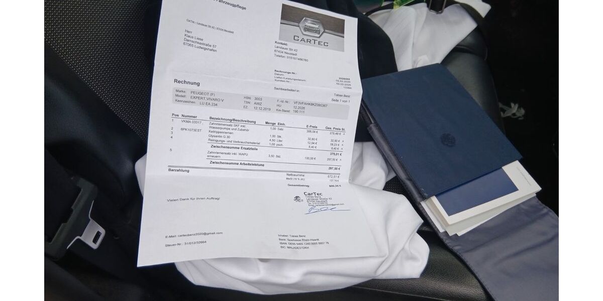 Peugeot Expert 192.000 km 10.500 &euro; ludwigshafen 67065