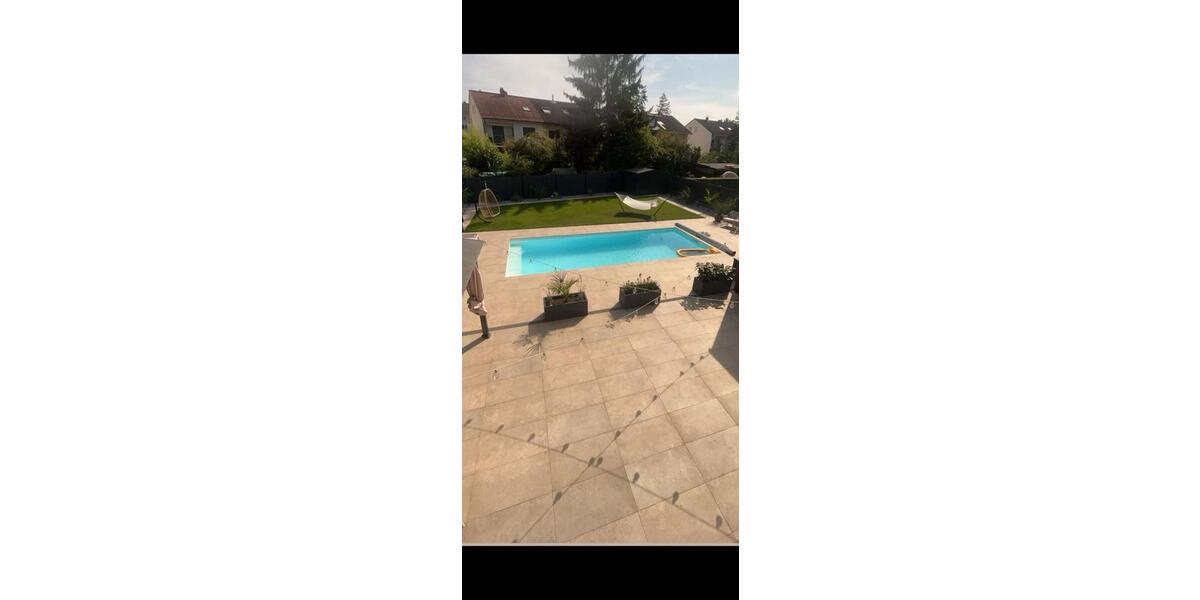 Mannheim Feudenheim - Vermietung Haus 8 Zimmer, Garten mit Pool 8 zimmer