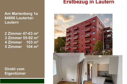 Wohnung Lautertal Lautern - 3 Zimmer, 55 m&sup2;, 795&euro; | Angebot:25049215