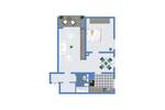 Etagenwohnung Ludwigshafen am Rhein Maudach - 2 Zimmer, 179.000&euro; | Angebot:26207262
