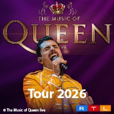 The Music Of Queen - Live - Tour 2026 01.03.2026 Congress Center Rosengarten Mannheim