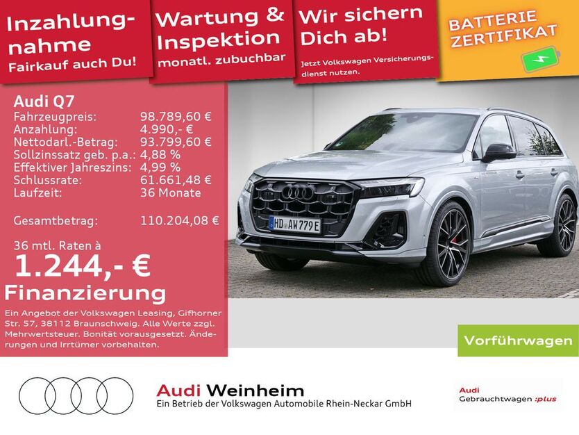 Audi Q7 11.900 km 87.999 € Weinheim 69469