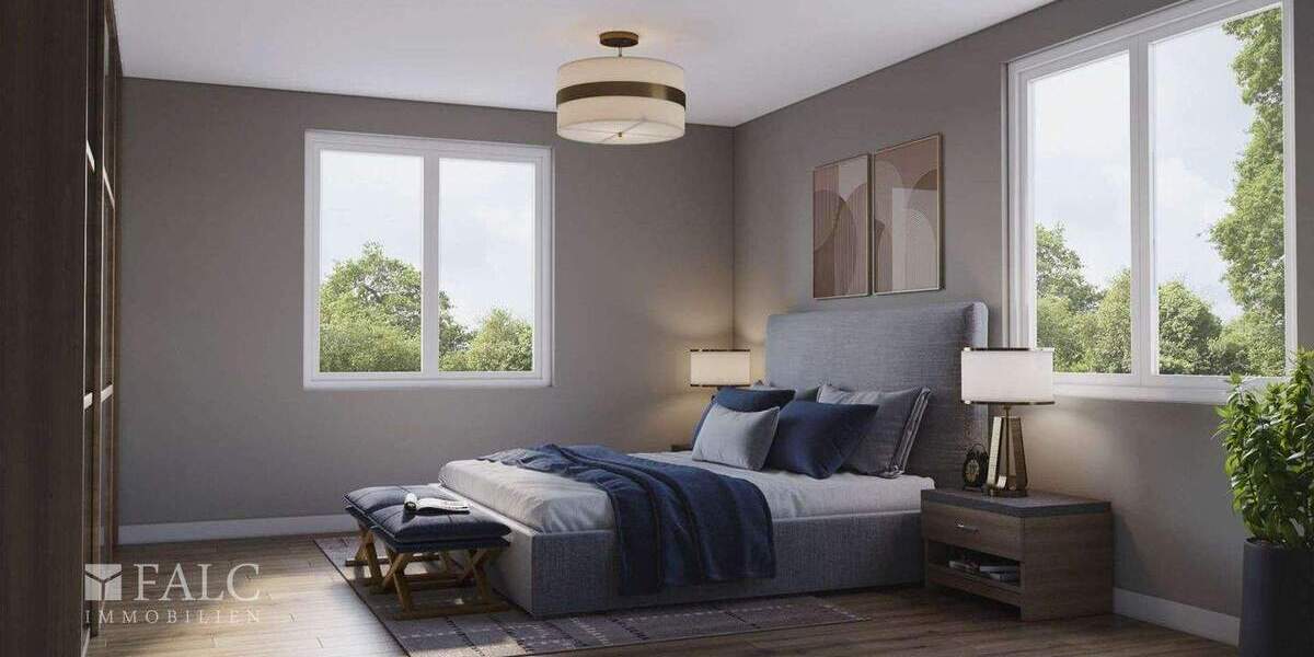 Etagenwohnung Wiesloch Baiertal - 2 Zimmer, 57 m&sup2;, 280.000&euro; | Angebot:24916373