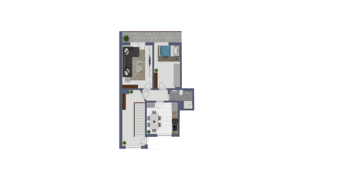 Etagenwohnung Ludwigshafen am Rhein Ludwigshafen-Hemshof - 2 Zimmer, 58 m&sup2;, 127.600&euro; | Angebot:26580279