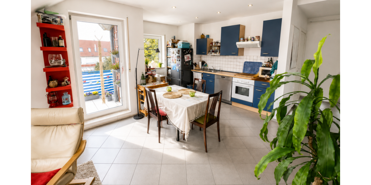 Etagenwohnung Viernheim - 2 Zimmer, 60 m&sup2;, 207.000&euro; | Angebot:26568037