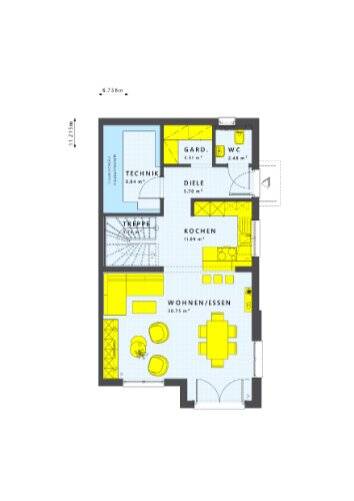 Doppelhaushälfte Hanhofen - 5 Zimmer, 135 m&sup2;, 569.000&euro; | Angebot:25669371