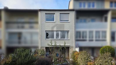 FELDRANDLAGE MIT POTENZIAL - Reihenmittelhaus Mannheim Feudenheim | Angebot:25318186
